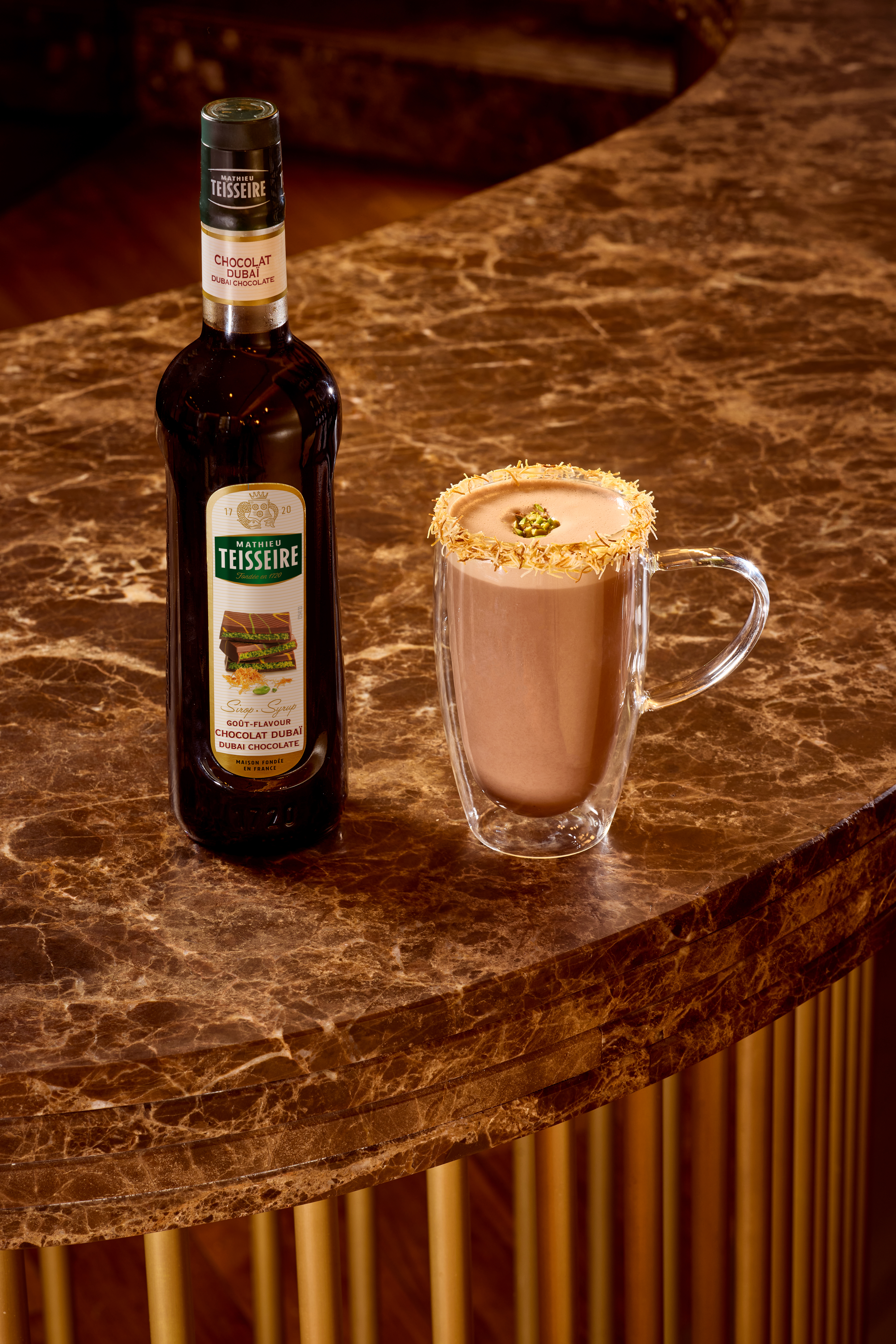 12 Hot Choco Dubai Oat Latte
