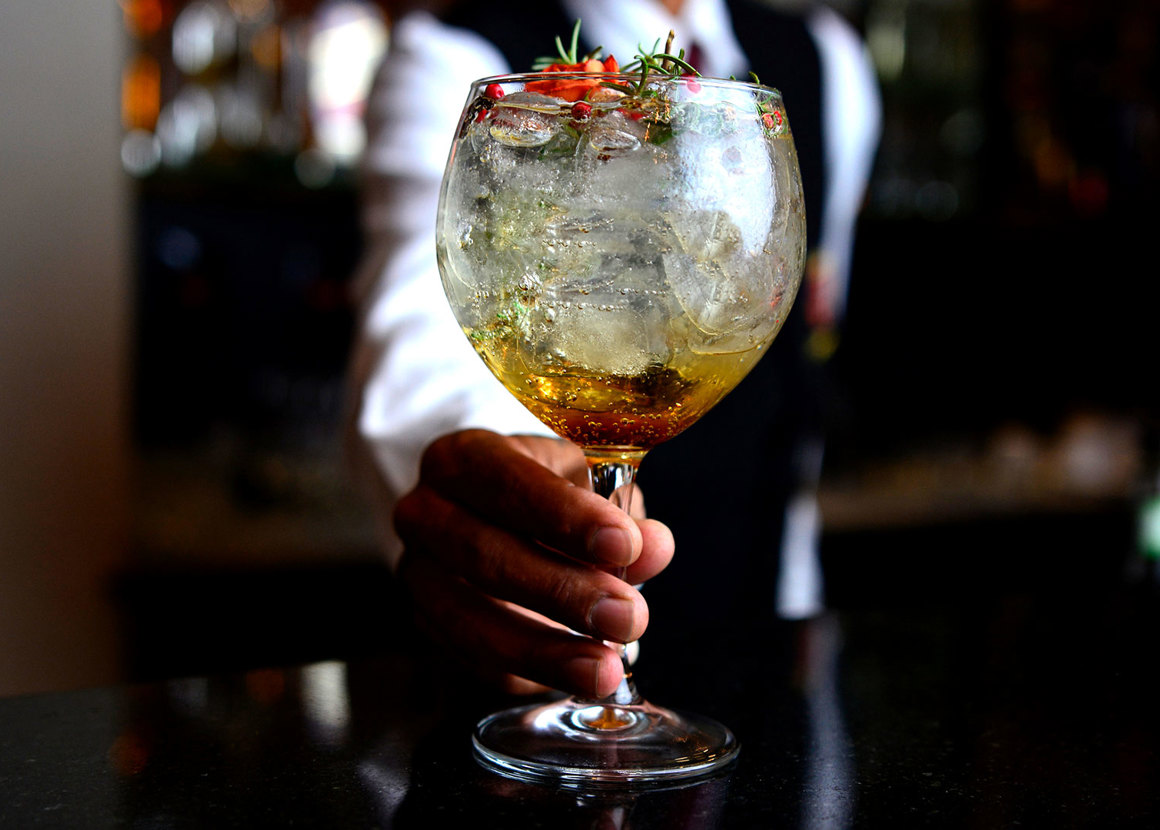 drink on counter