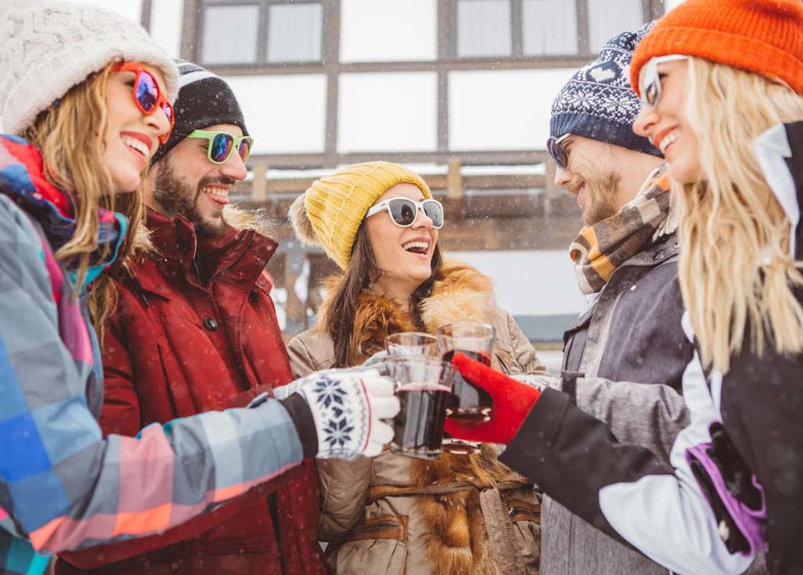 group of skiiers