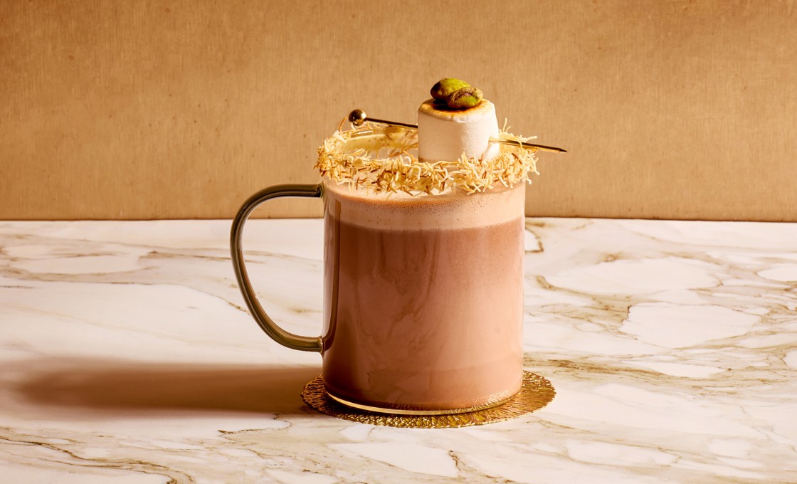 Hot Choco Pistachio Dubai Style SNIP